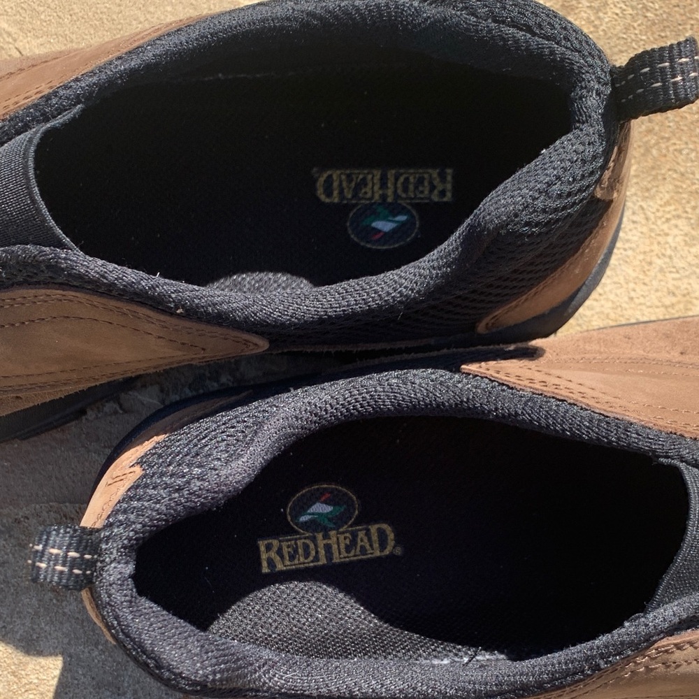 Men’s RedHead Tan and Black Slip-On Loafers, 11.5 - Picture 4 of 8